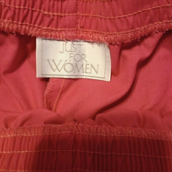 Just for Women vintage hot pink split hem capris size 20 NWT - Picture 10 of 10